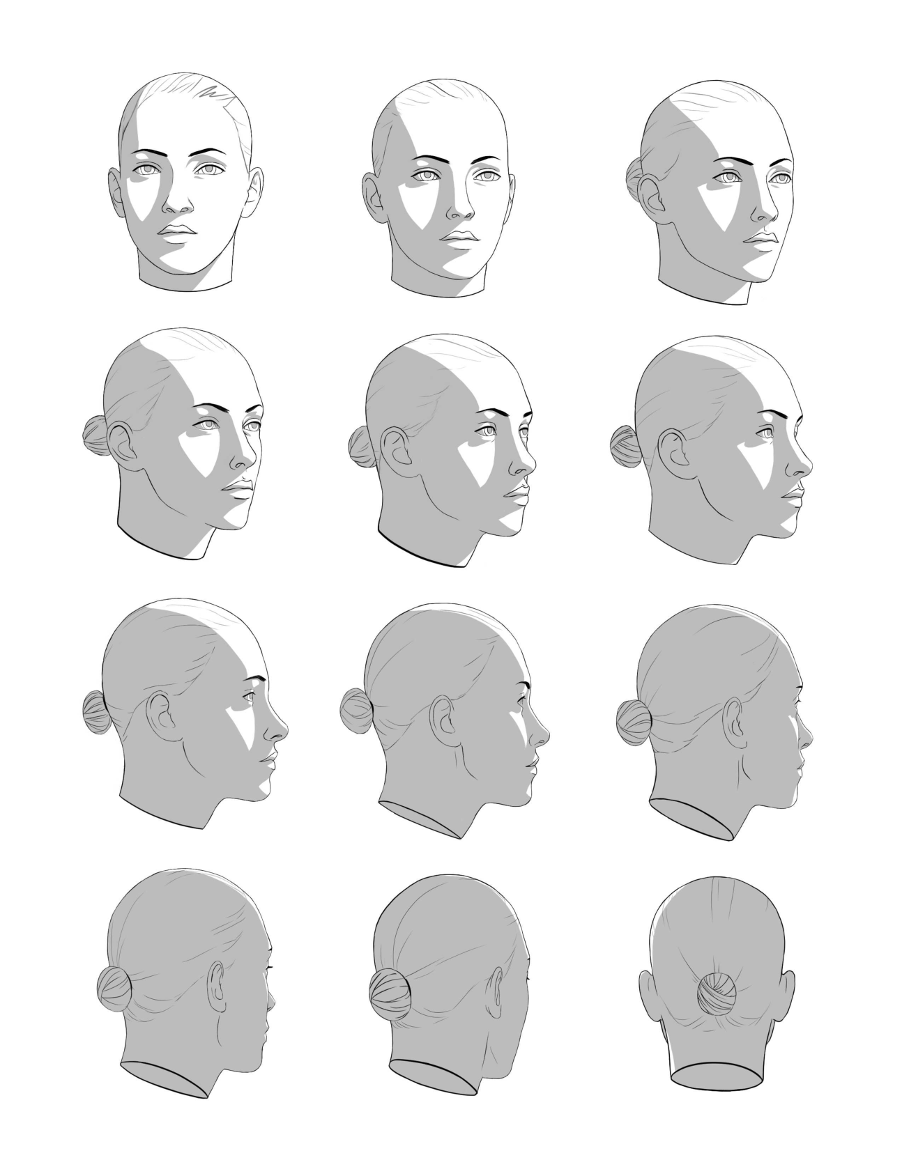 图片[1]-T1031-艺术家面部光照参考指南 Amanda Jean | An Artists Reference Guide To Lighting The Face Amanda Jean-爱画画的卷心菜