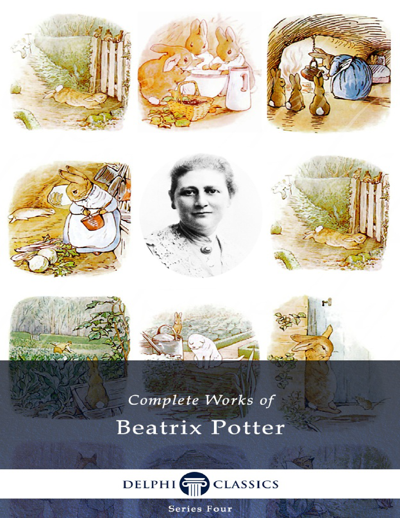 图片[1]-T1032-比阿特丽克斯·波特全集 完整的彼得兔系列 | Complete Works of Beatrix Potter Complete Peter Rabbit Books j-爱画画的卷心菜