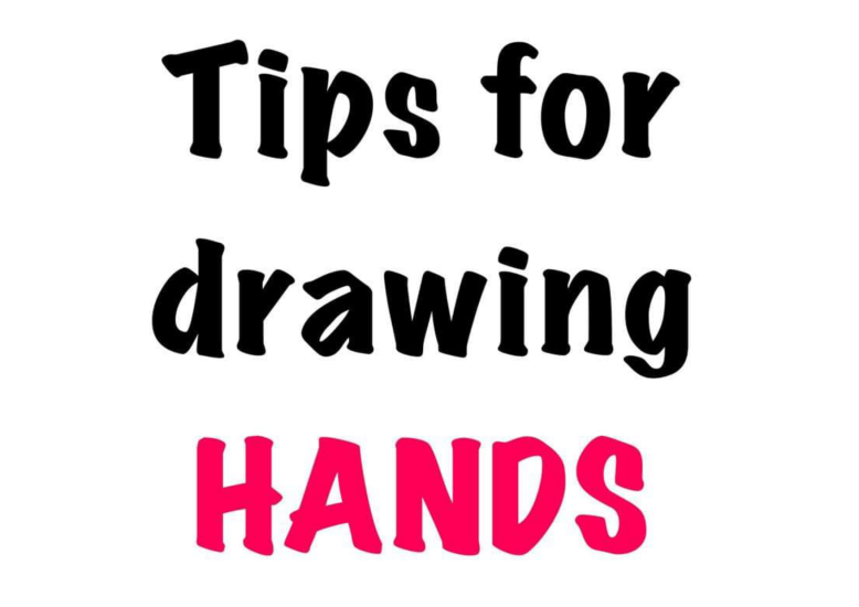 T145-绘制手部的技巧 | Tips for drawing hand-爱画画的卷心菜