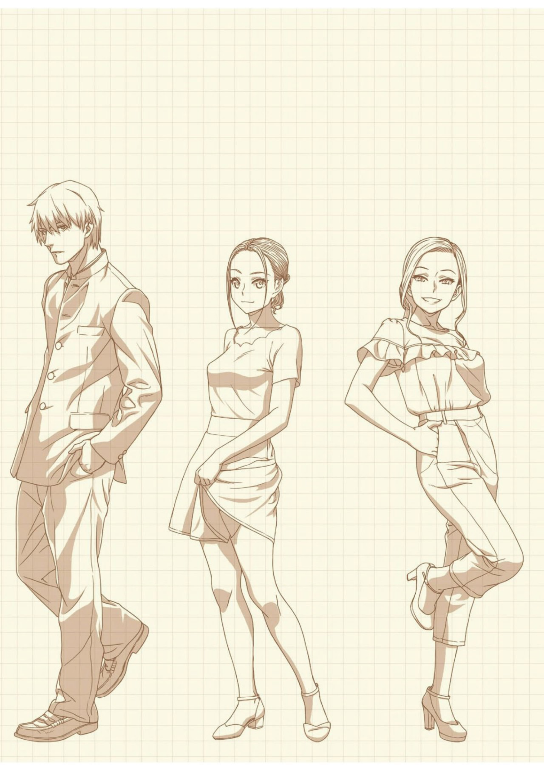 图片[1]-T1055-如何用数字工具绘制服装的褶皱与阴影 | How To Draw Wrinkles And Shadows On Clothes デジタルツールで描く! 服のシワと影-爱画画的卷心菜