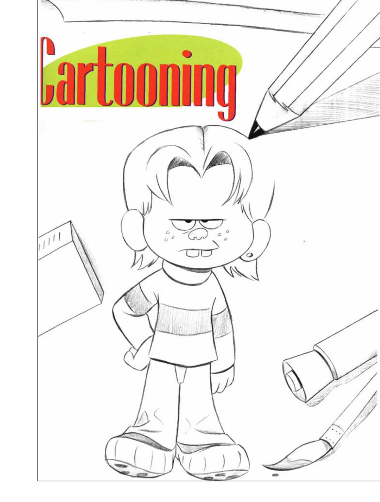 图片[2]-T110-初学者卡通绘画 | Cartooning for the Beginner (1)-爱画画的卷心菜