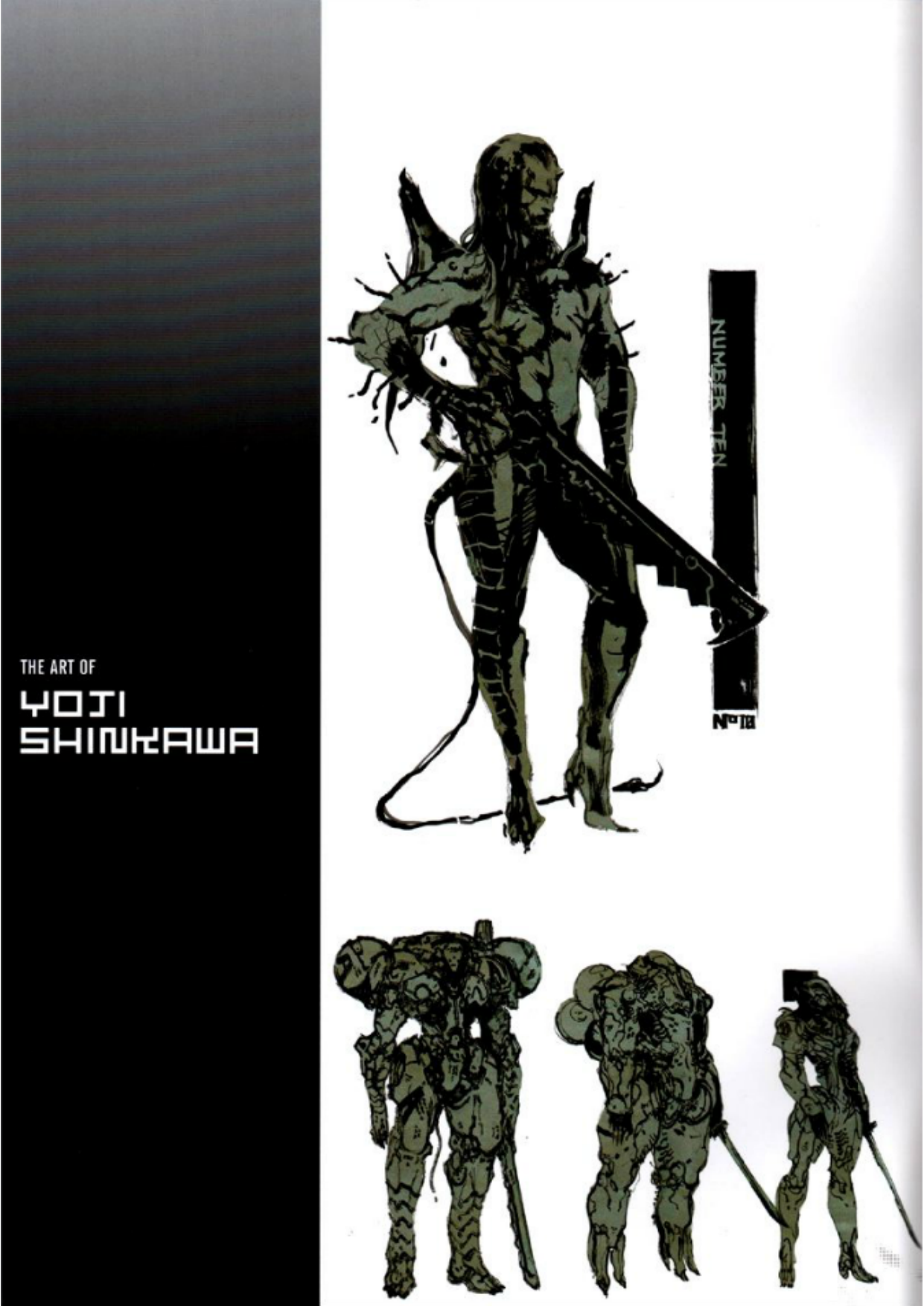 图片[2]-T1153-新川洋司艺术集3 | Art of the Yoji Shinkawa 3-爱画画的卷心菜