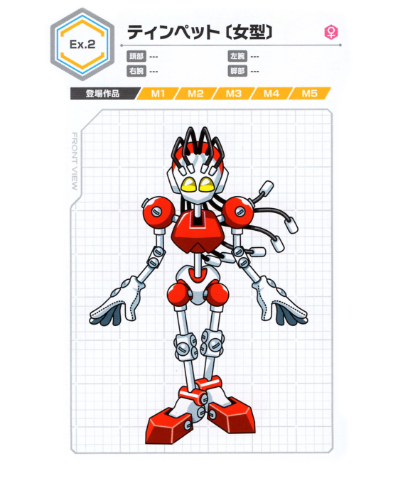 图片[2]-T1186-机甲战士终极角色设定集 | Medarot Ultimate Character Book-爱画画的卷心菜
