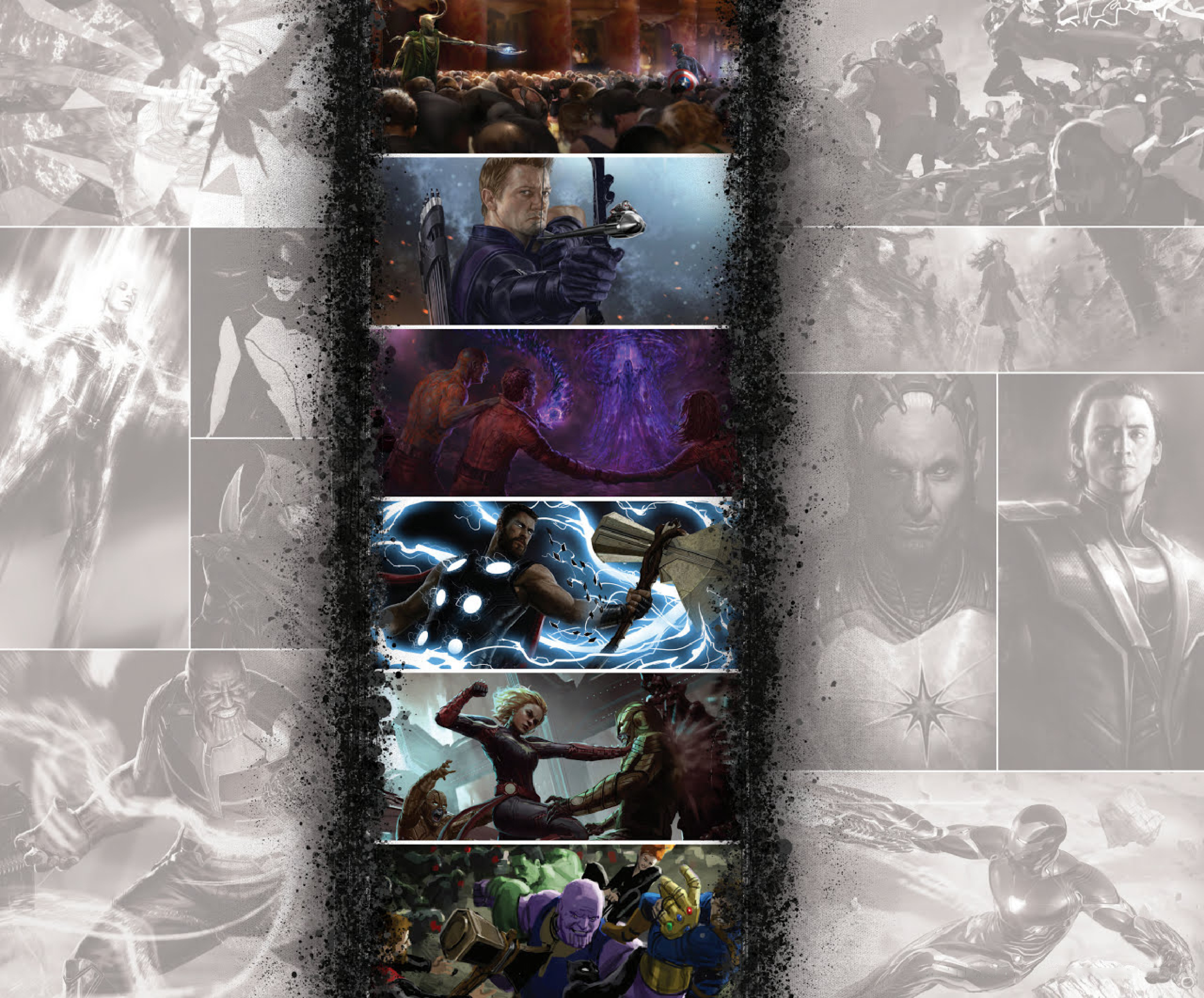 图片[2]-T1203-通往漫威之路 复仇者联盟 终局 | The Road to Marvel – Avengers -Endgame-爱画画的卷心菜