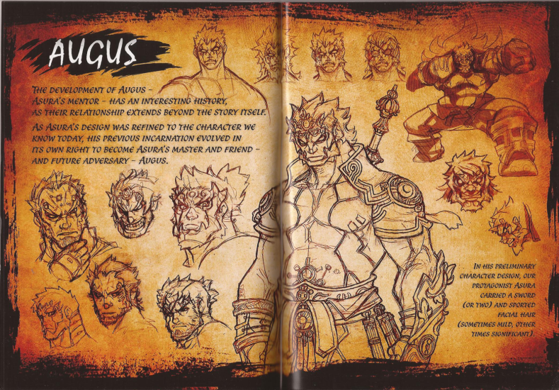 图片[2]-T1295-阿修罗之怒官方完全作品设定集 | Asura 39 s Wrath Official Complete Works Art Book-爱画画的卷心菜