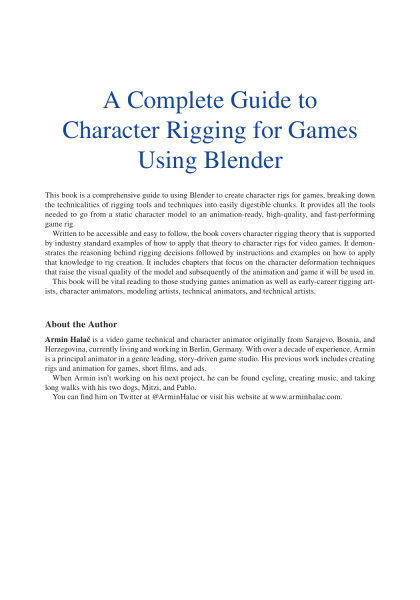 图片[2]-T1302- 使用Blender进行游戏角色绑定的完整指南 | A Complete Guide to Character Rigging for Games Using Blender-爱画画的卷心菜