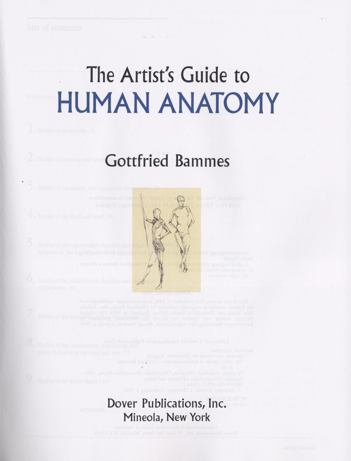 图片[2]-T1021-Gottfried Bammes 人体解剖学艺术家指南 | Gottfried Bammes – The Artist’s Guide to Human Anatomy-爱画画的卷心菜