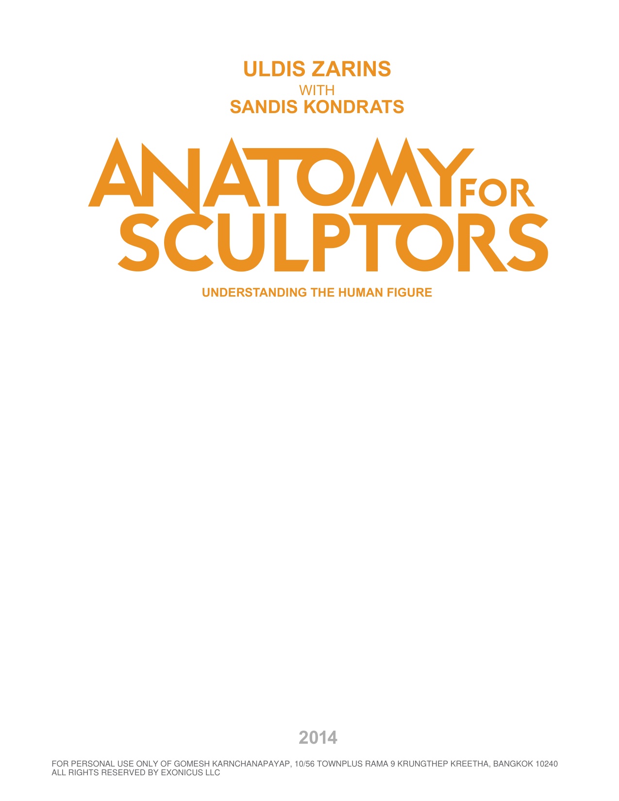 图片[2]-T1028-雕塑师的人体解剖：理解人体形态 | Anatomy for Sculptors, Understanding the Human Figure Uldis Za-爱画画的卷心菜