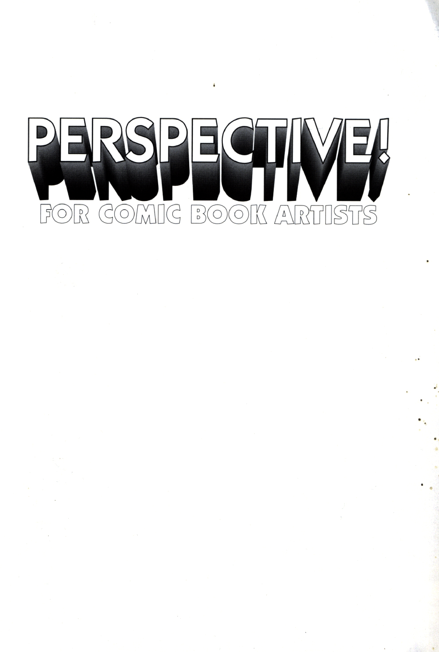 图片[2]-T1395-David Chelsea 漫画家的透视教程 | David Chelsea – Perspective! For Comic Book Artists-爱画画的卷心菜