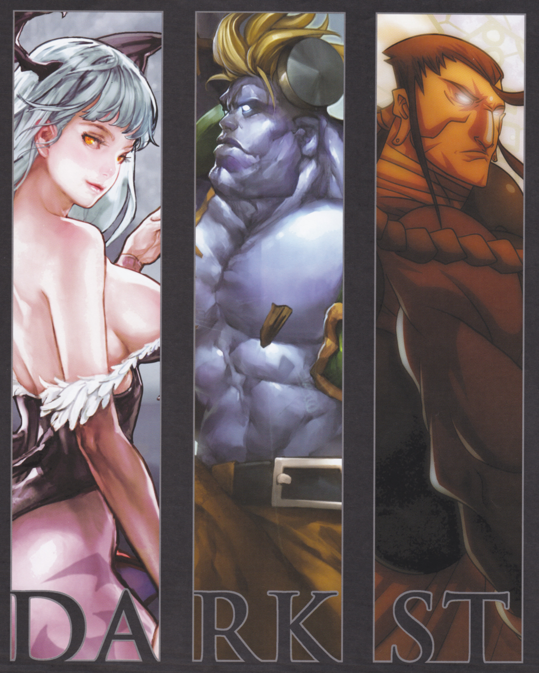 图片[2]-T1412-暗夜猎人致敬集 | Darkstalkers Tribute-爱画画的卷心菜