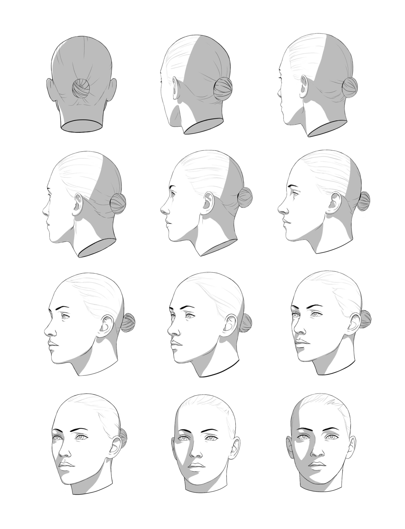 图片[2]-T1031-艺术家面部光照参考指南 Amanda Jean | An Artists Reference Guide To Lighting The Face Amanda Jean-爱画画的卷心菜