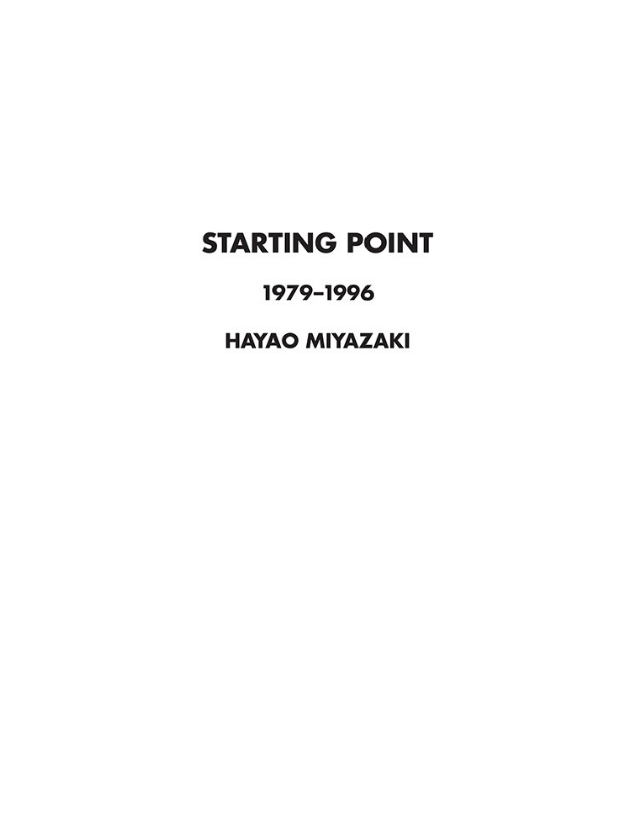 图片[2]-T1040-起点 1979-1996 宫崎骏 | Starting Point 1979-1996 by Hayao Miyazaki-爱画画的卷心菜