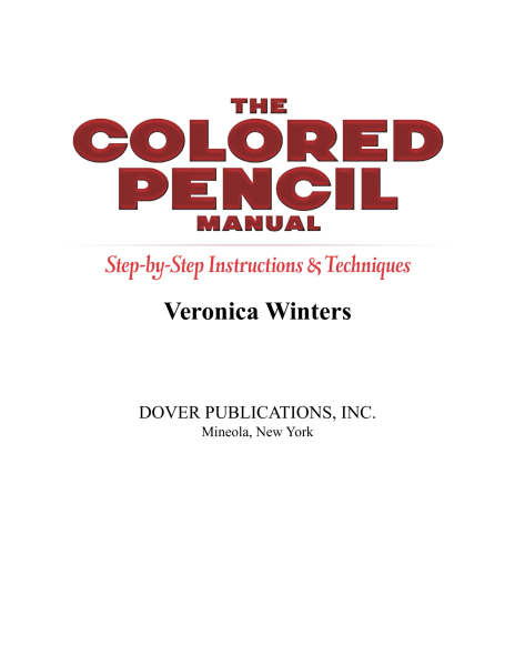图片[3]-T1165-Veronica Winters 彩色铅笔教程（1） | Veronica Winters – The Colored Pencil Manual (1)-爱画画的卷心菜