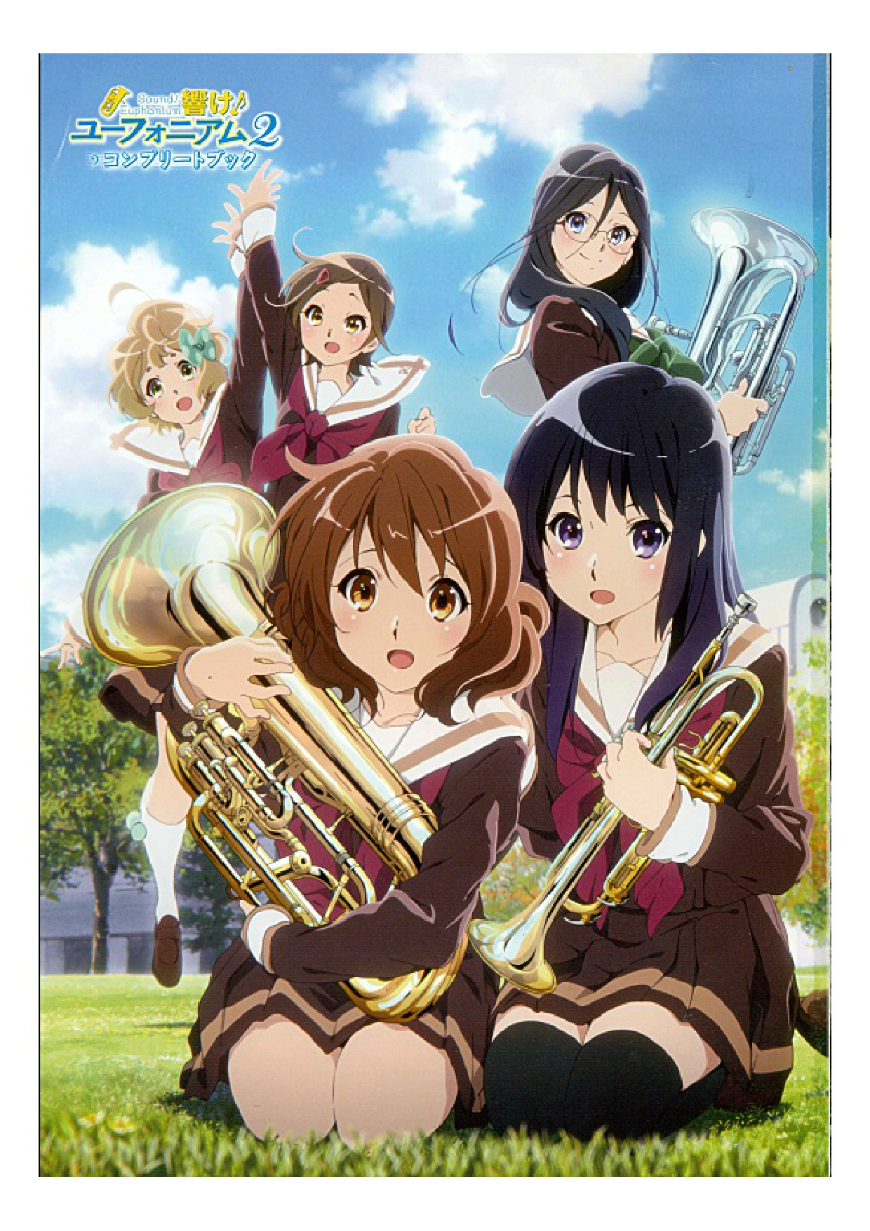 图片[3]-T1169-吹响吧！上低音号2 完全设定集 京都动画 | 響け!ユーフォニアム2 コンプリートブック 京都アニメーション-爱画画的卷心菜