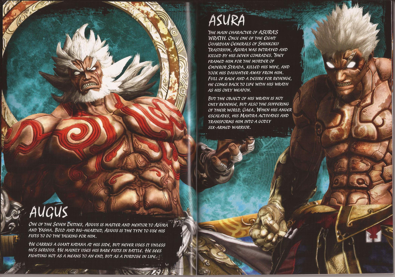 图片[3]-T1295-阿修罗之怒官方完全作品设定集 | Asura 39 s Wrath Official Complete Works Art Book-爱画画的卷心菜