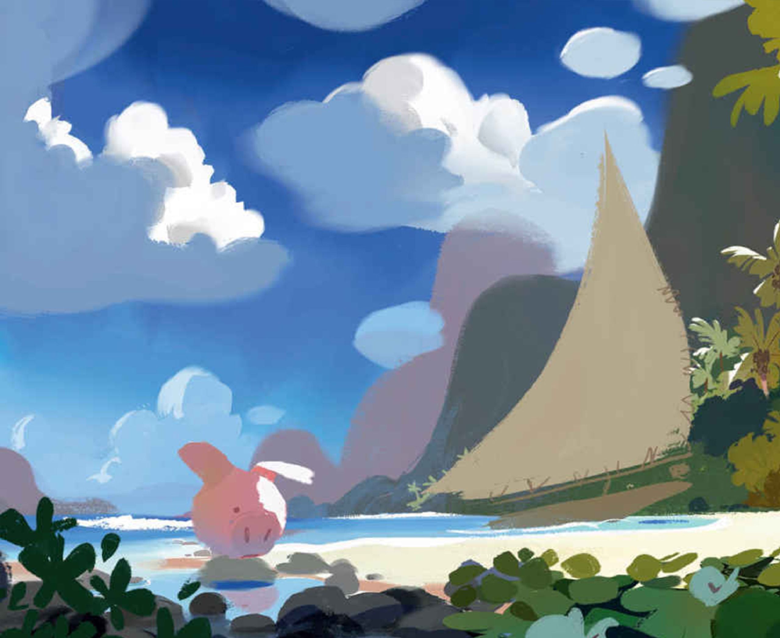 图片[3]-T1356-《海洋奇缘艺术设定集》 | The Art of Moana by Jessica Julius, Maggie Malone, John Lasset-爱画画的卷心菜