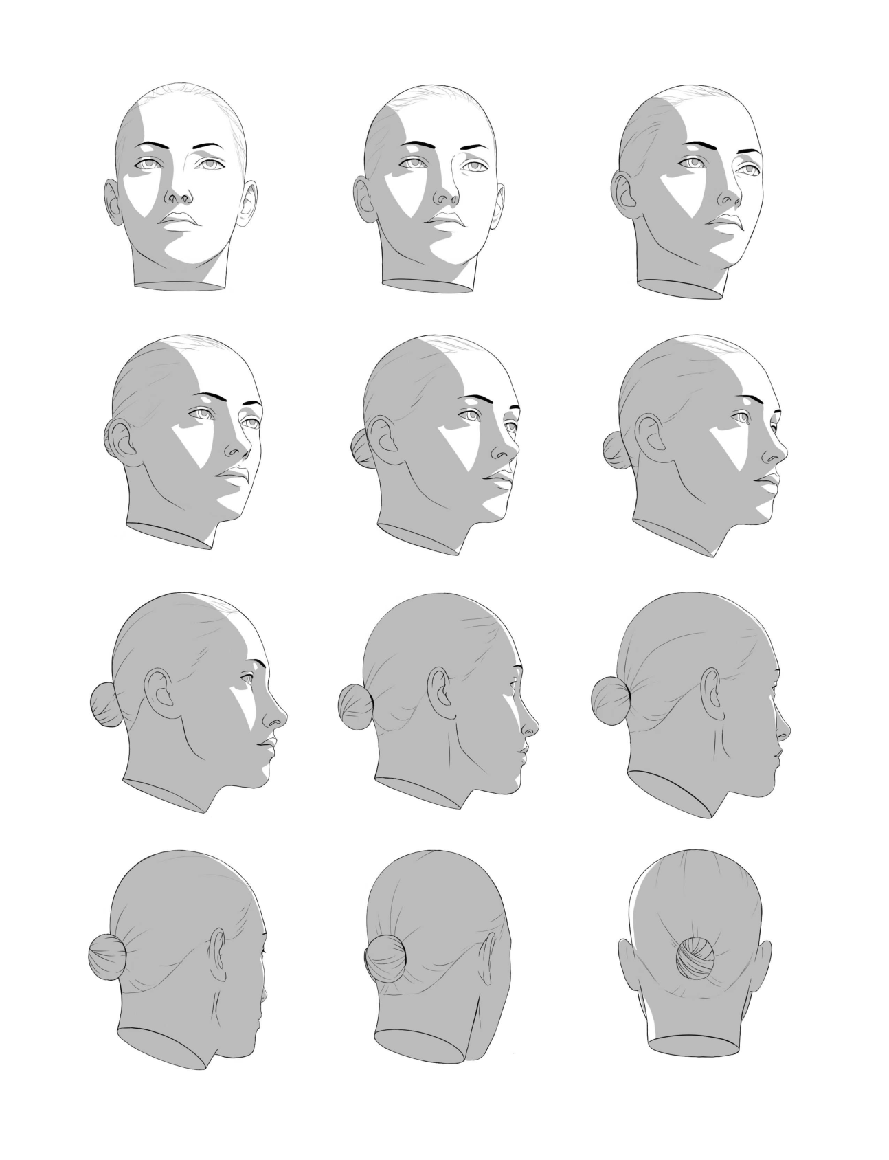 图片[3]-T1031-艺术家面部光照参考指南 Amanda Jean | An Artists Reference Guide To Lighting The Face Amanda Jean-爱画画的卷心菜