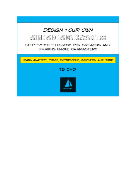 图片[3]-T1050-TB Choi 动漫与漫画角色设计教程 | TB Choi Design Your Own Anime and Manga Characters Step by Ste-爱画画的卷心菜