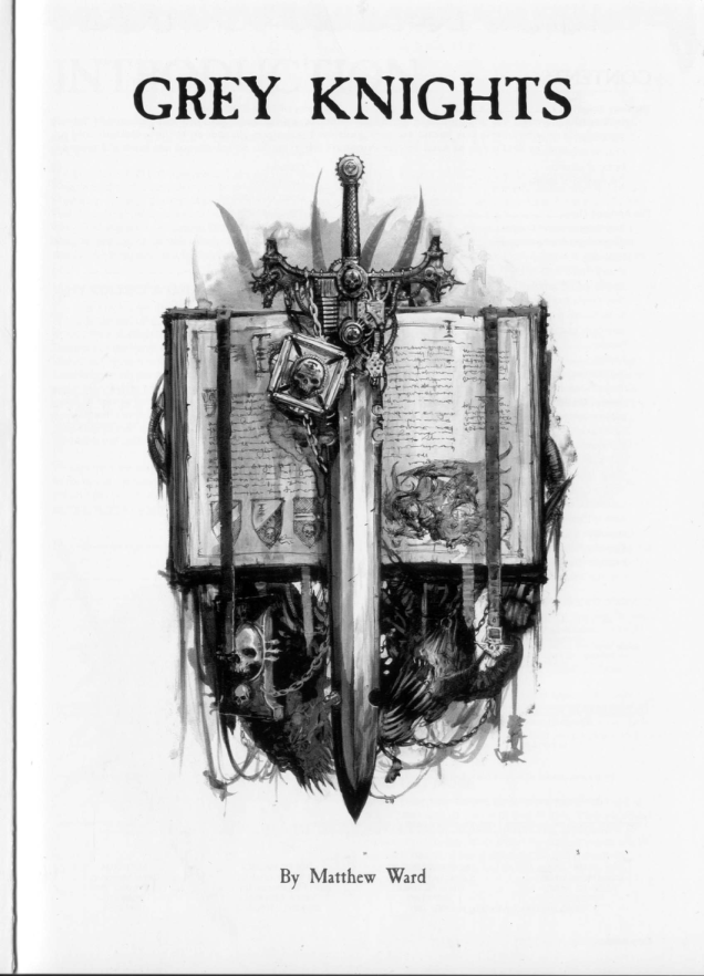 图片[2]-T1077-战锤40K 规则书 灰骑士 第五版 | Warhammer 40k – Codex – Grey Knights 5E-爱画画的卷心菜
