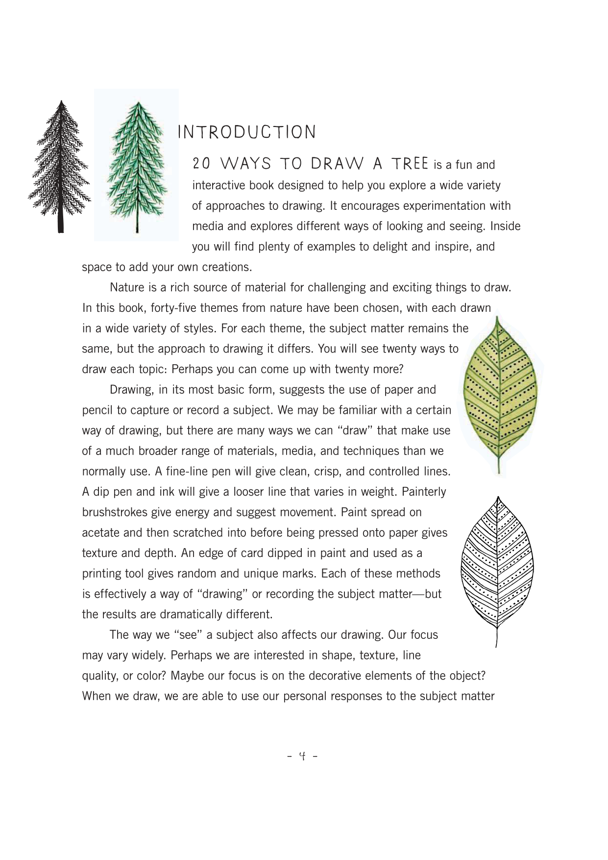 图片[4]-T11-画树的20种方法 | 20 ways to draw a tree-爱画画的卷心菜