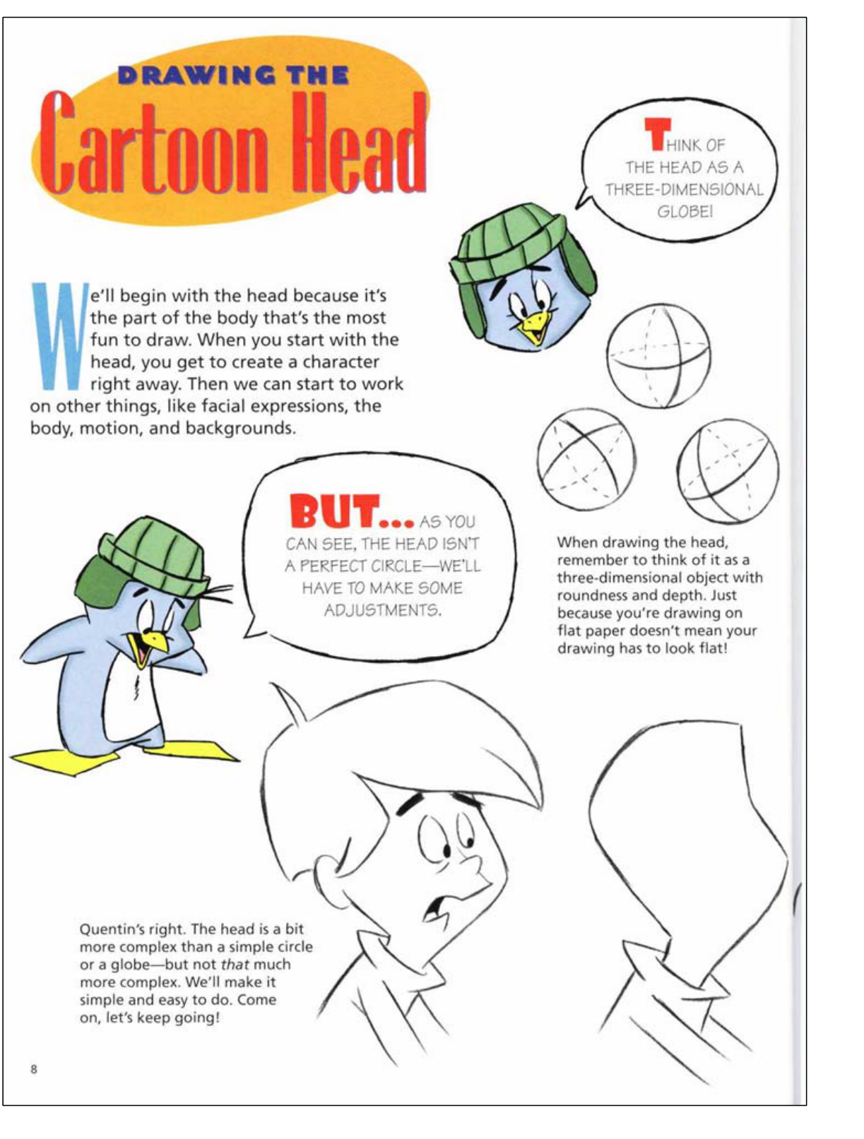 图片[4]-T110-初学者卡通绘画 | Cartooning for the Beginner (1)-爱画画的卷心菜