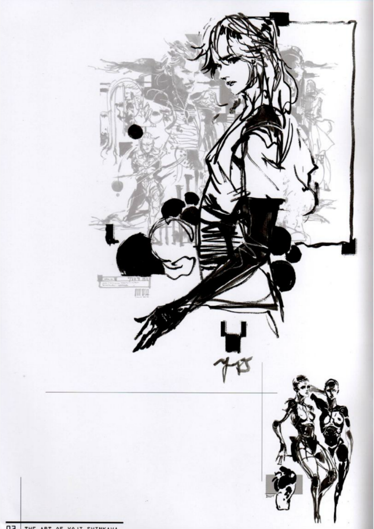 图片[4]-T1153-新川洋司艺术集3 | Art of the Yoji Shinkawa 3-爱画画的卷心菜