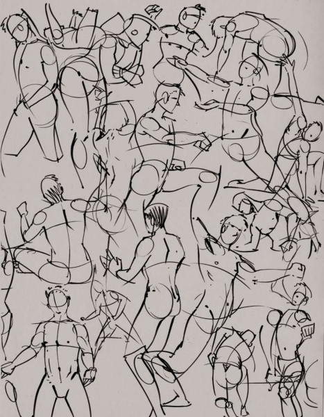 图片[4]-T1221-瑞安·伍德沃德姿态绘画 | Ryan Woodward Gesture Drawing-爱画画的卷心菜