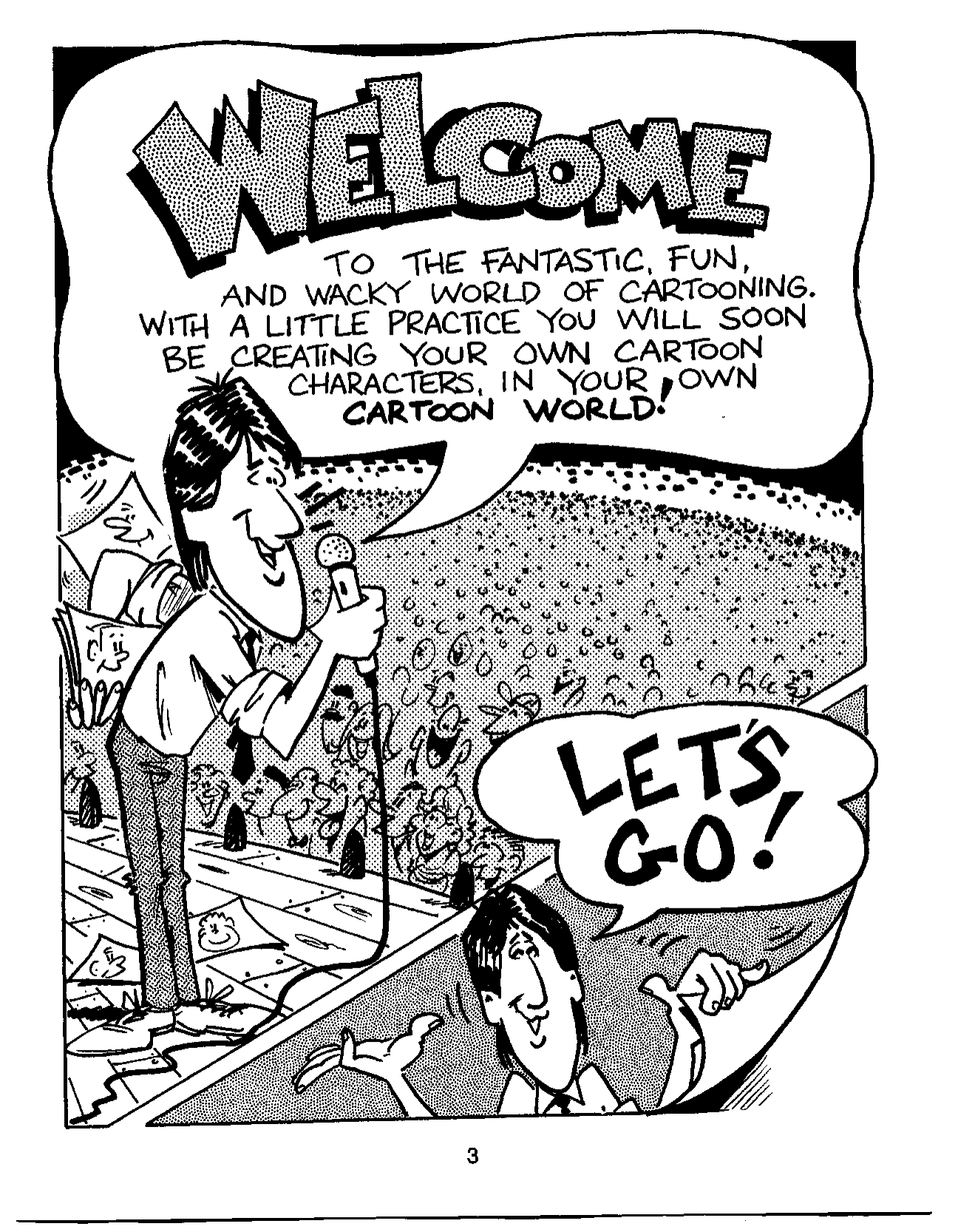 图片[4]-T125-布鲁斯·布利茨教你画布利茨漫画 | Bruce Blitz – How To Draw Blitz Cartoons-爱画画的卷心菜