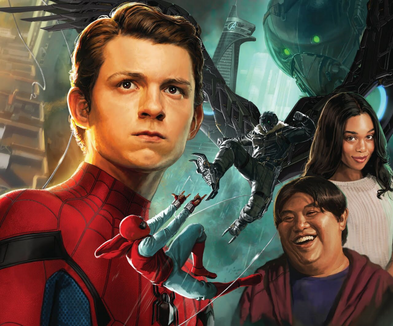 图片[4]-T1424-蜘蛛侠：英雄归来 电影设定集 | Spider-Man Homecoming – The Art of the Movie-爱画画的卷心菜