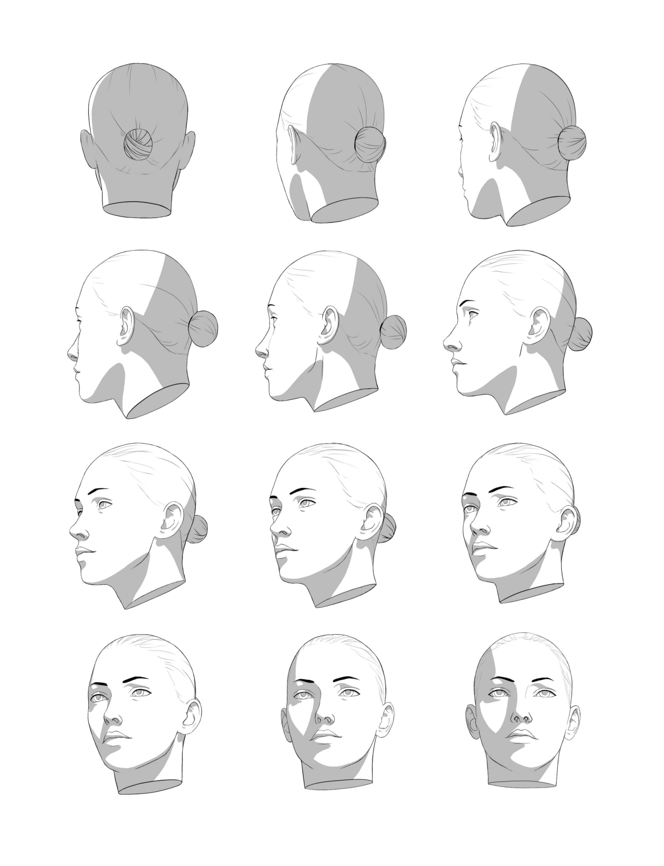 图片[4]-T1031-艺术家面部光照参考指南 Amanda Jean | An Artists Reference Guide To Lighting The Face Amanda Jean-爱画画的卷心菜