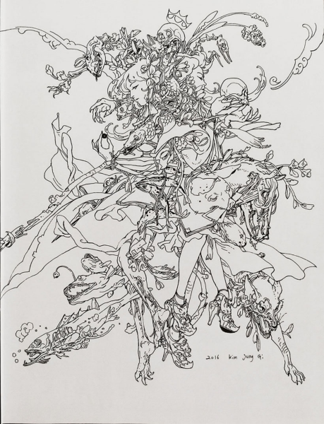 图片[5]-T1176-Kim Jung Gi素描本2016 | Kim Jung Gi – Sketchbook 2016-爱画画的卷心菜