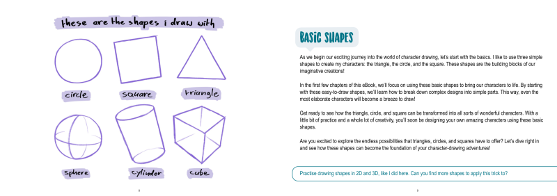 图片[5]-T1189-儿童角色绘画教程 | How to Draw Character for Kids-爱画画的卷心菜