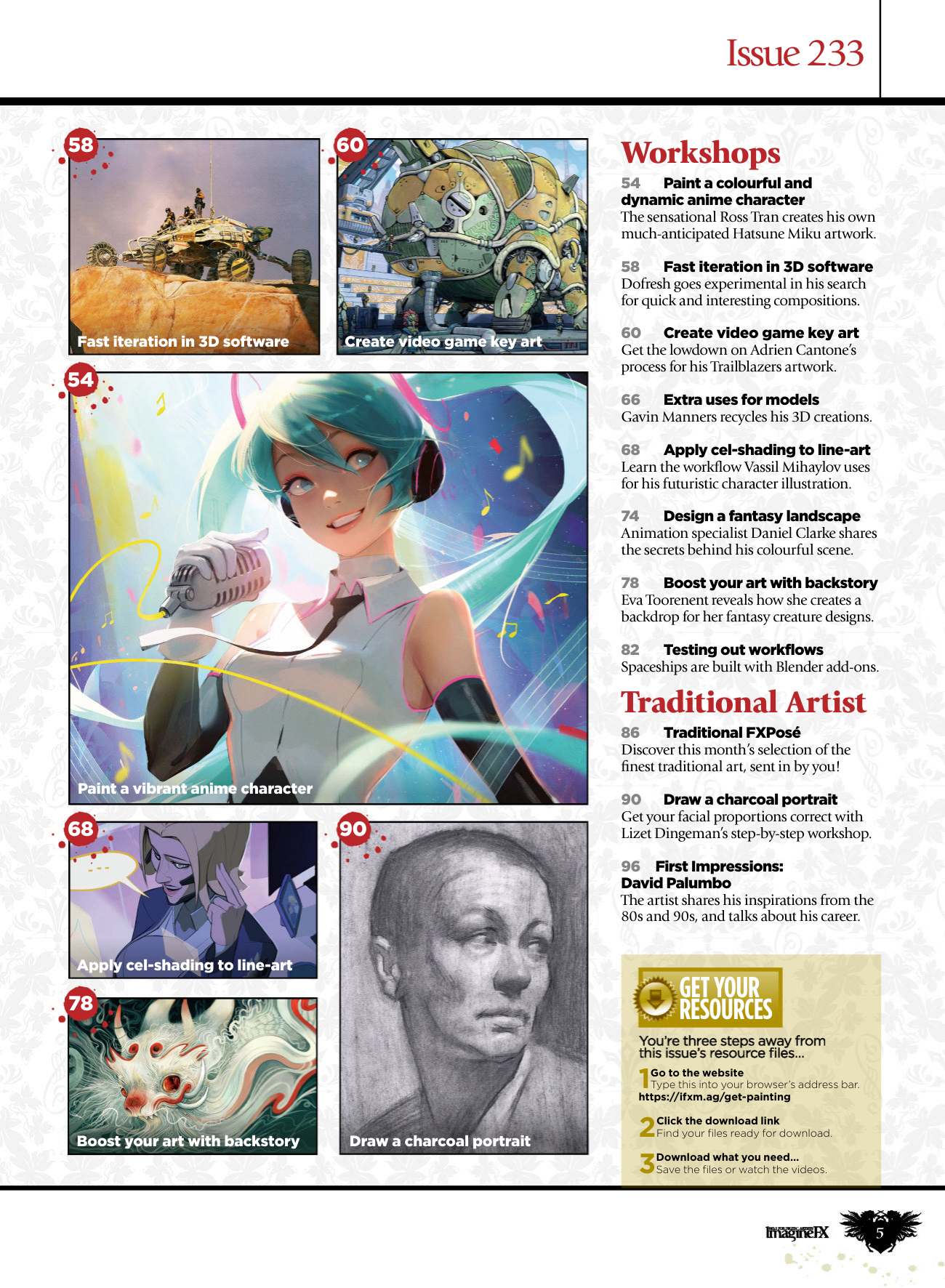 图片[5]-T120-ImagineFX 第233期 圣诞特刊 2023 | ImagineFX I233 Xmas 2023-爱画画的卷心菜