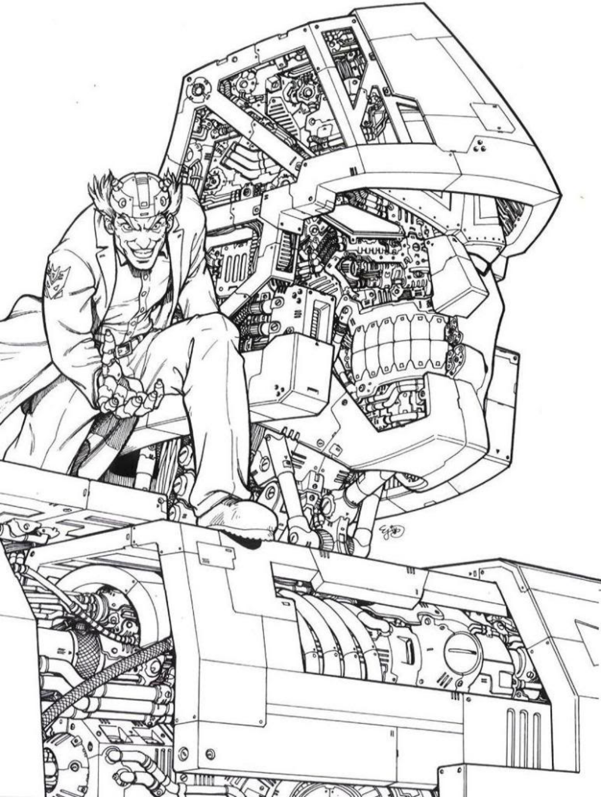 图片[5]-T1214-创世纪——变形金刚艺术集 | Genesis – The Art of Transformers-爱画画的卷心菜