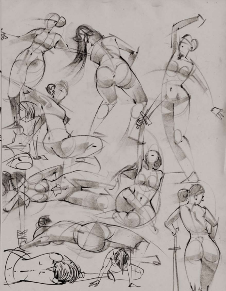 图片[5]-T1221-瑞安·伍德沃德姿态绘画 | Ryan Woodward Gesture Drawing-爱画画的卷心菜