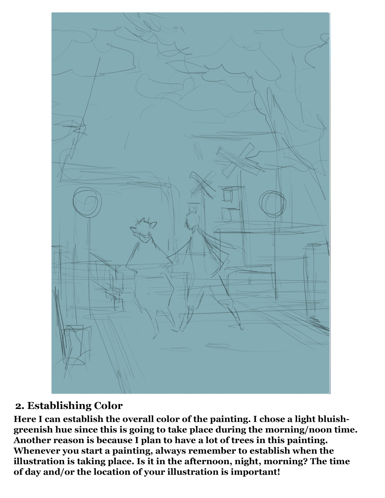 图片[5]-T1238-环境流程01 | ENVIRONMENT PROCESS 01-爱画画的卷心菜