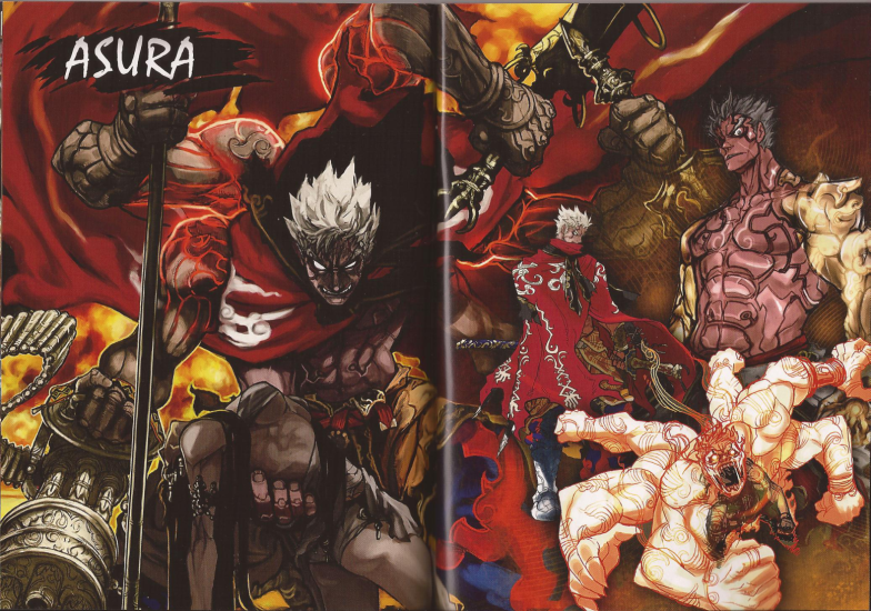 图片[5]-T1295-阿修罗之怒官方完全作品设定集 | Asura 39 s Wrath Official Complete Works Art Book-爱画画的卷心菜
