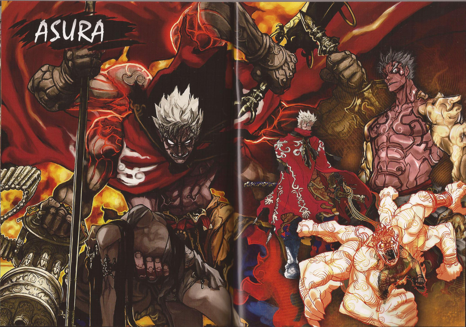 图片[5]-T1295-阿修罗之怒官方完全作品设定集 | Asura 39 s Wrath Official Complete Works Art Book-爱画画的卷心菜