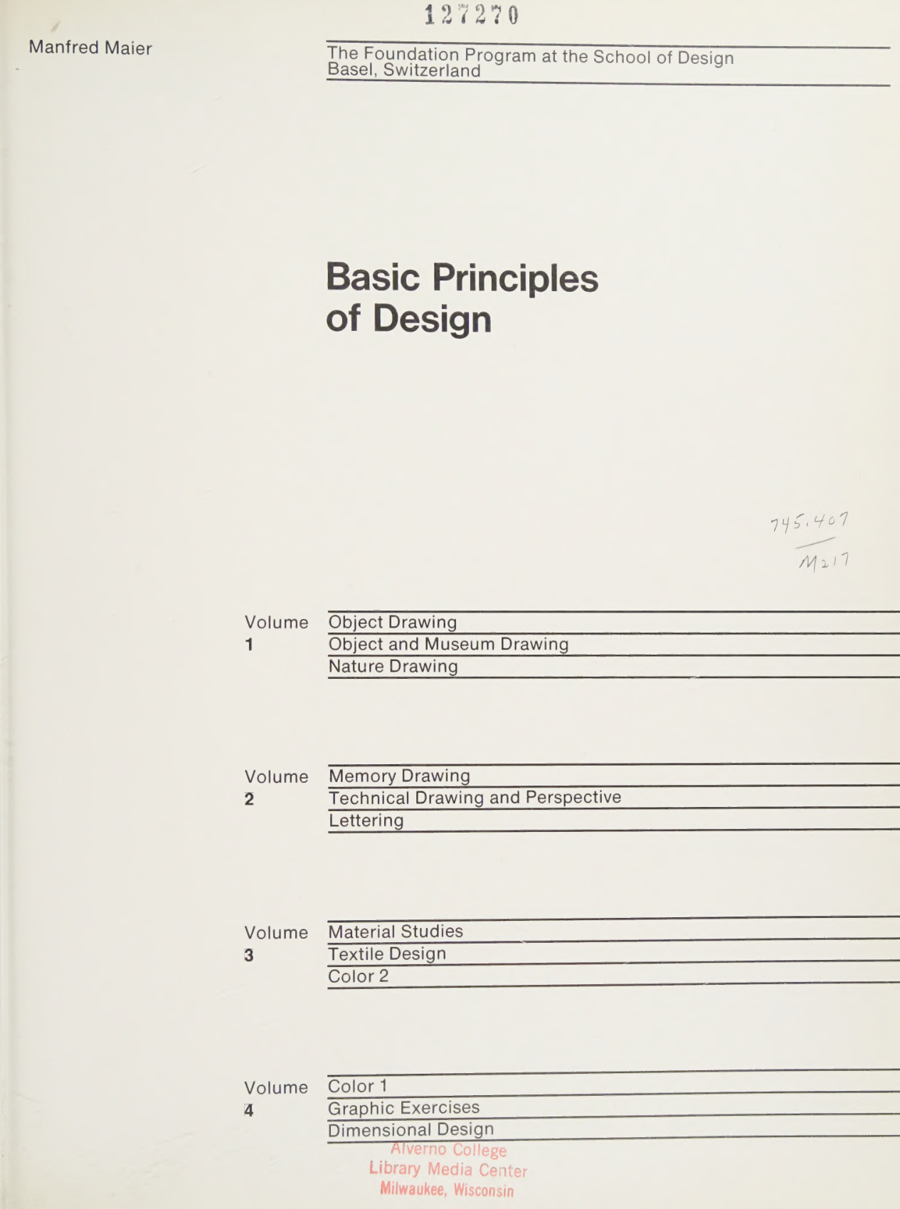 图片[5]-T1020-Manfred Maier 设计基本原理 4 | Manfred Maier Basic Principles of Design 4 1977, Van Nostrand-爱画画的卷心菜