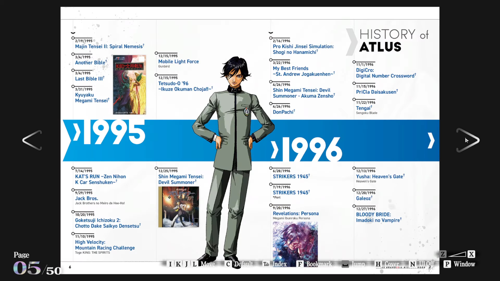 图片[5]-T1326-Atlus三十五周年数字历史书 | Atlus 35th Digital History Book-爱画画的卷心菜