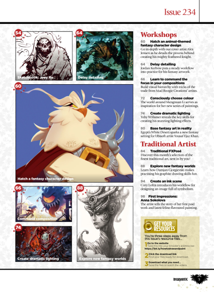 图片[5]-T135-ImagineFX第234期2024年 | ImagineFX – Issue 234  2024-爱画画的卷心菜