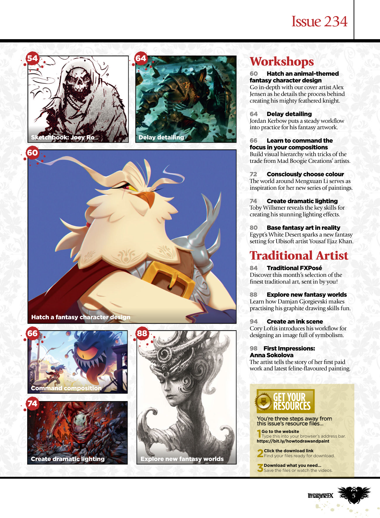 图片[5]-T135-ImagineFX第234期2024年 | ImagineFX – Issue 234  2024-爱画画的卷心菜