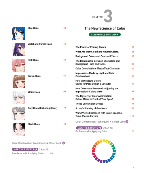 图片[5]-T1027-动漫漫画数字上色指南选择让画面生动的颜色 | Anime Manga Digital Coloring Guide Choose the Colors That Brin-爱画画的卷心菜