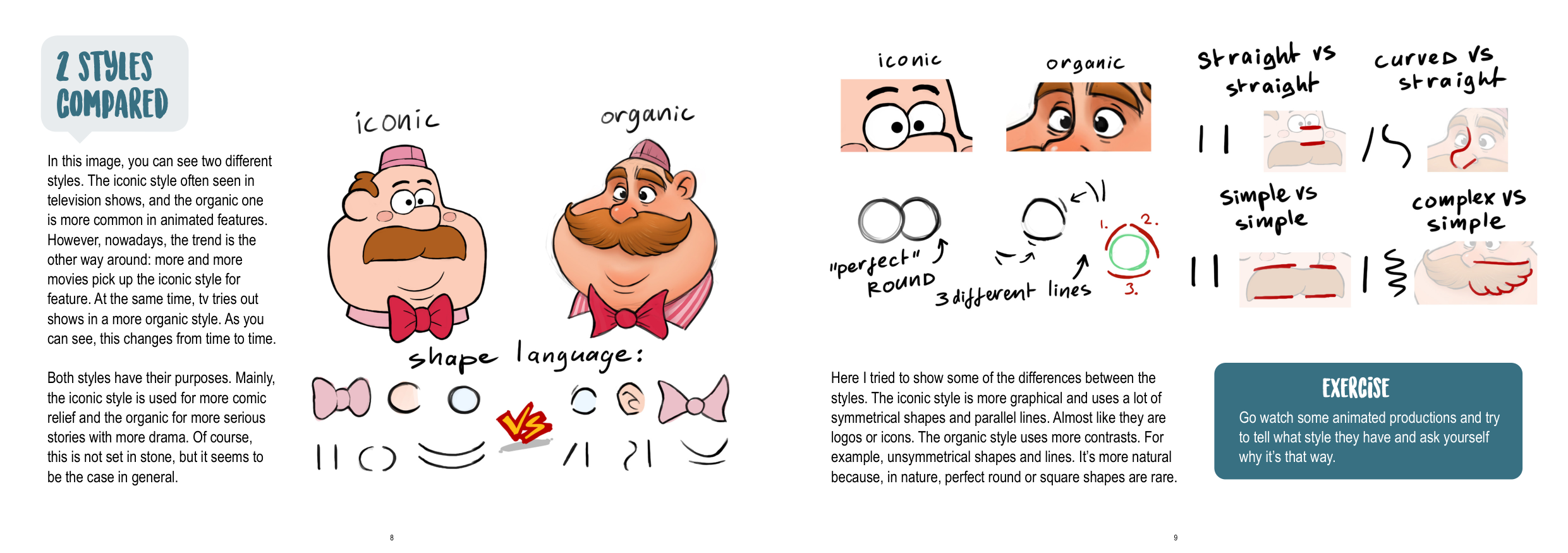 图片[5]-T1420-如何绘制风格化角色 | How to Draw Stylized Chatacters-爱画画的卷心菜