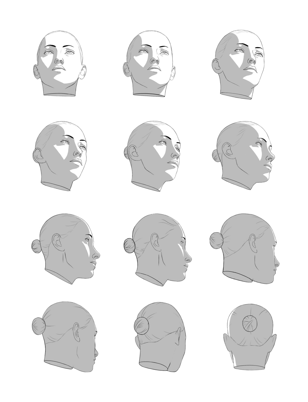 图片[5]-T1031-艺术家面部光照参考指南 Amanda Jean | An Artists Reference Guide To Lighting The Face Amanda Jean-爱画画的卷心菜