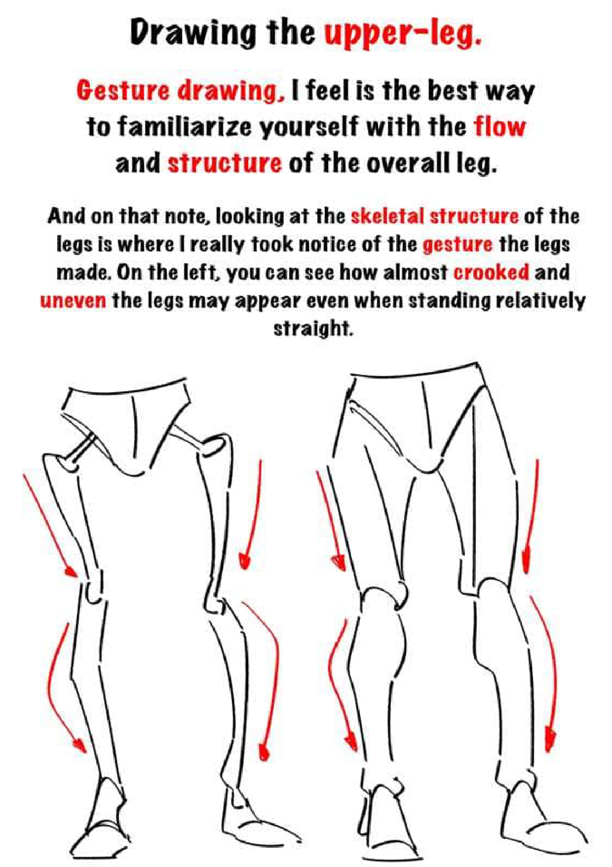 图片[5]-T144-腿部绘画 | Drawing legs-爱画画的卷心菜