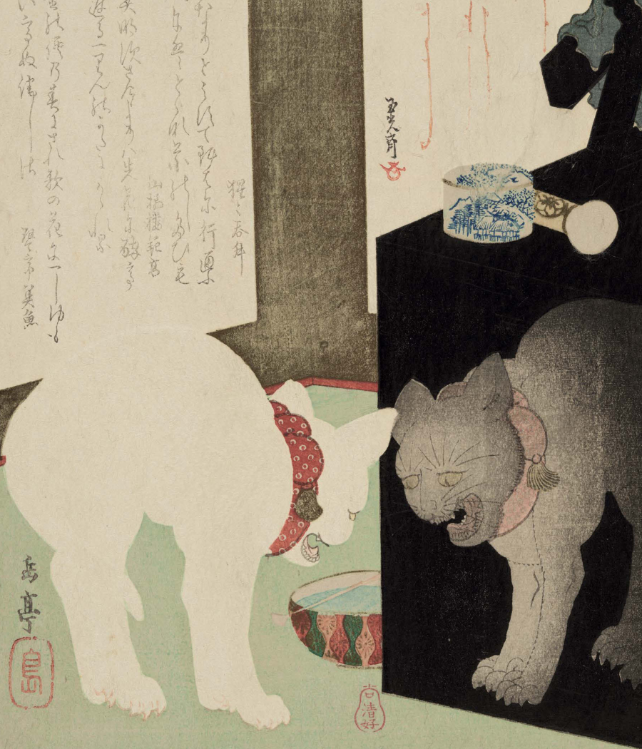 图片[6]-T1000-神圣的猫 日本艺术中的猫 含200多幅插图 | Divine Felines The Cat in Japanese Art with over 200 illustrat-爱画画的卷心菜