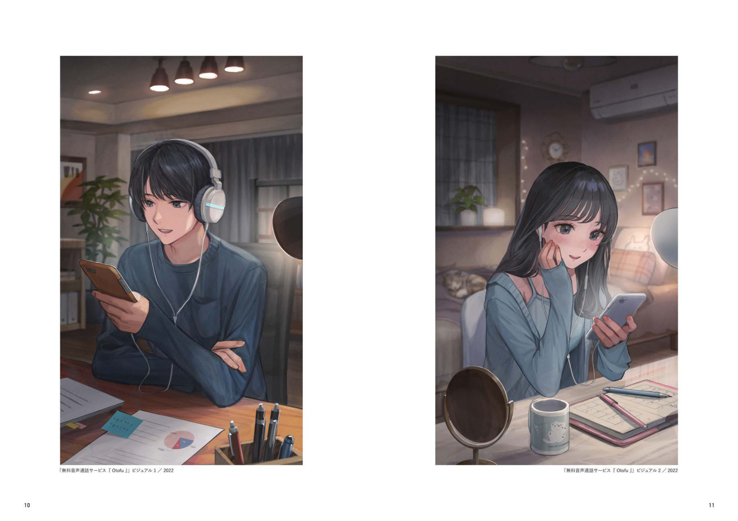 图片[6]-T1004-带背景的人物插图 | Character Illustrations with Backgrounds-爱画画的卷心菜