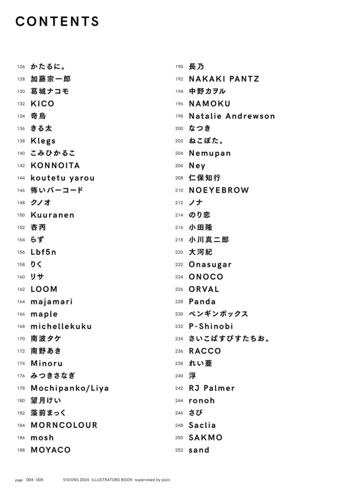 图片[6]-T1150-幻象2024插画师设定集 | VISIONS 2024 ILLUSTRATORS BOOK-爱画画的卷心菜