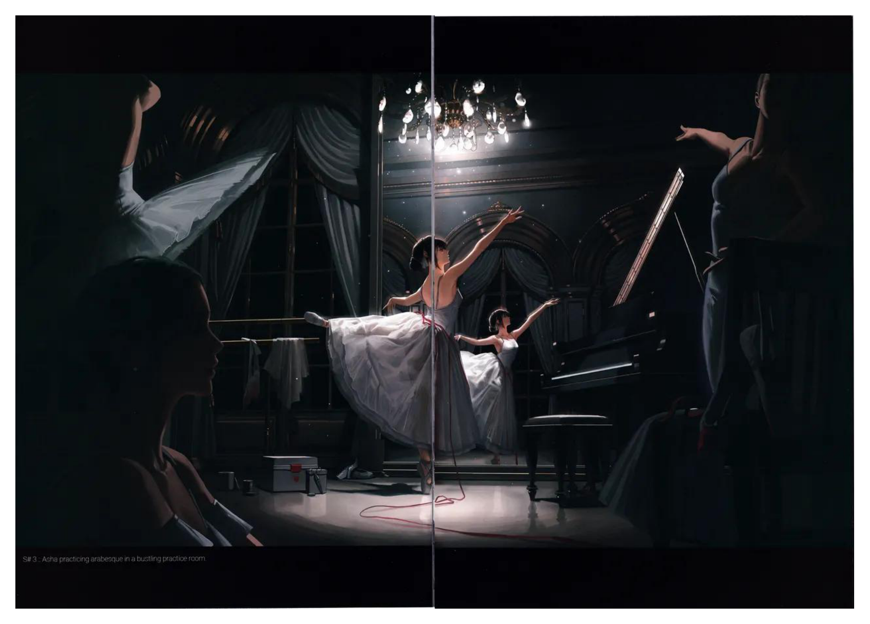 图片[6]-T1222-[BANGSOM] 芭蕾舞者 | [BANGSOM] Ballerina-爱画画的卷心菜